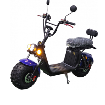 Электроскутер Citycoco GT X7 PRO Синий (2000W) Off Road