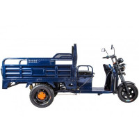 Грузовой электротрицикл Rutrike D2 1500 60V1000W синий